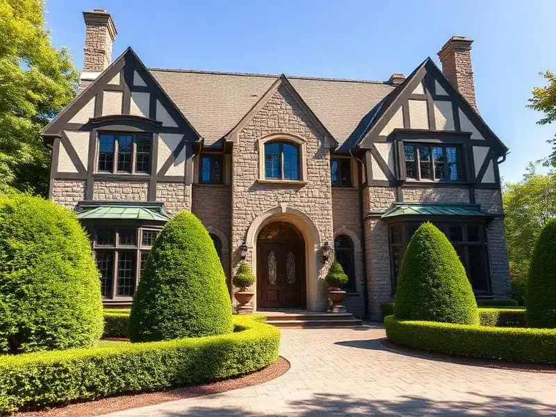 Luxury Greenwich CT stone home