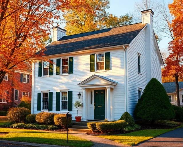 Classic American home Greenwich CT