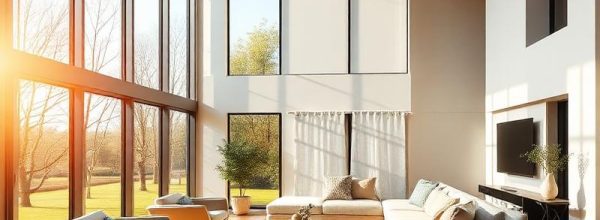 Modern luxury living room in Greenwich CT