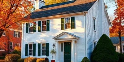 Classic American home Greenwich CT